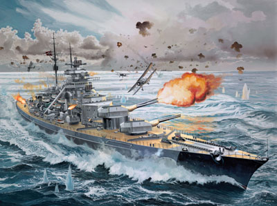 revell-05040-2-Bismarck-Schlachtschiff-Kriegsmarine