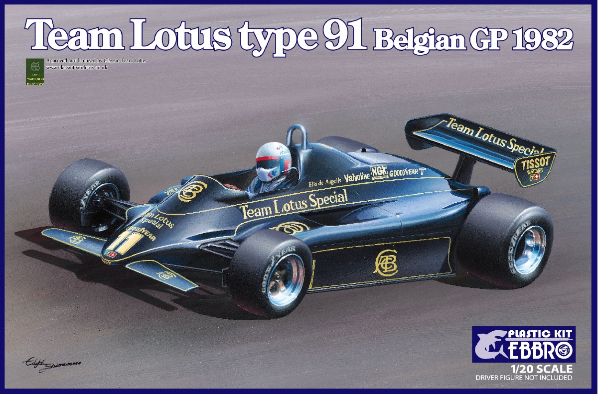 ebbro-20019-1-Lotus-Type-91-Belgian-GP-1982-Elio-de-Angelis-Nigel-Mansell