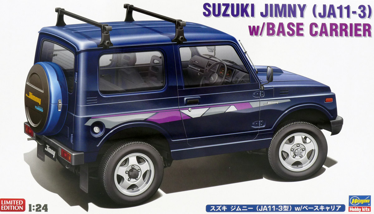 hasegawa-20744-Suzuki-Jimny-JA11-3-mit-Dachgepäckträger-Off-Road-Messe hasegawa-20744-Suzuki-Jimny-JA11-3-mit-Dachgepäckträger-Off-Road-Messe