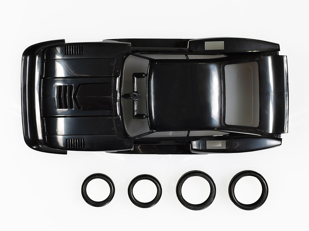 Tamiya-24376-6-Ford-Capri-Zakspeed-Turbo-Gruppe-5-Mampe-Hans-Heyer-Karosserie-Body-black