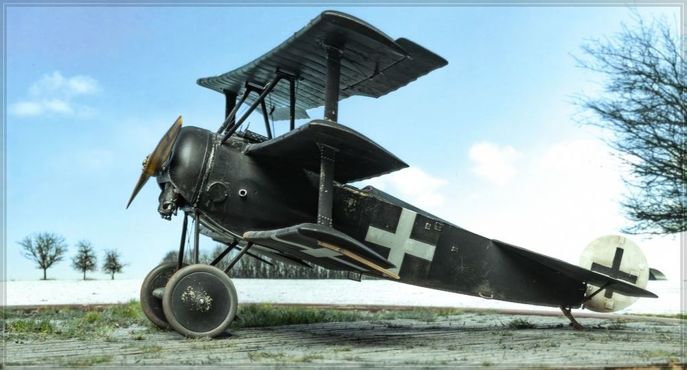 mengQS-002-2-Fokker-DrI-Dreidecker-Roter-Baron-Manfred-Freiherr-von-Richthofen-Kampfflieger
