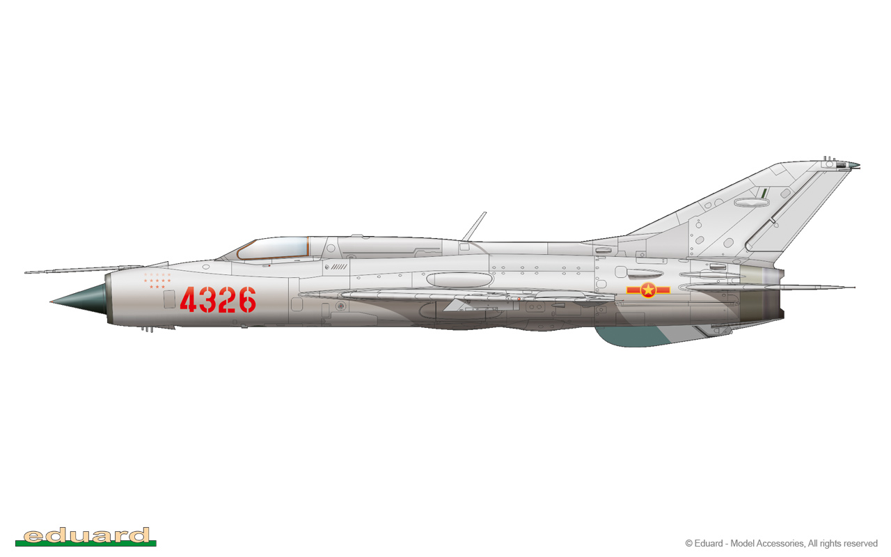 eduard-8236-4-Mikoyan-Gurewitsch-MiG-21PF-DDR-NVA-Polish-Soviet-Air-Force-Kalter-Krieg-Trollenhagen-Jagfliegergeschwader-2