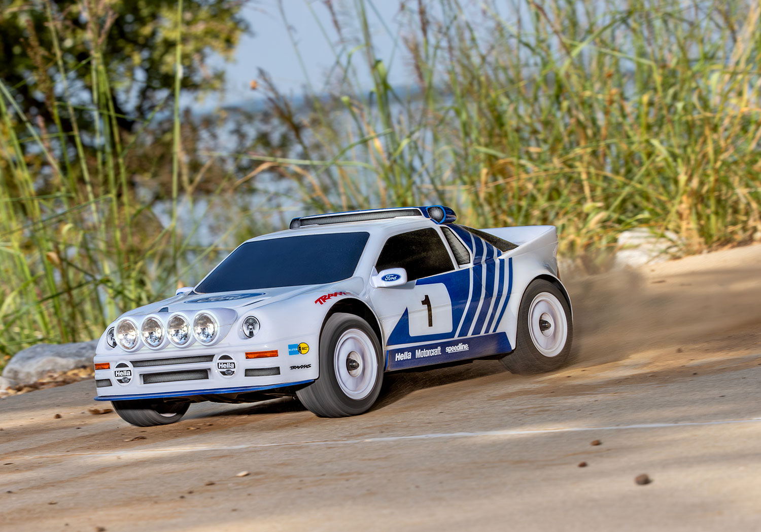 traxxas-1080461-9-Mini-Rally-VXL-Ford-RS200-Group-B-Brushless-RC-Auto