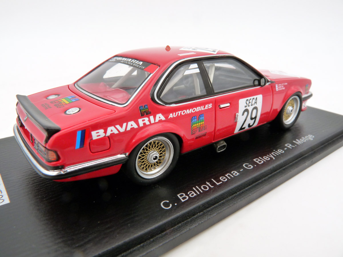 spark-SB657-2-BMW-635-CSI-Bavaria-Automobiles-24h-Spa-1984-Ballot-Léna-Bleynie-Metge-Group-A spark-SB657-2-BMW-635-CSI-Bavaria-Automobiles-24h-Spa-1984-Ballot-Léna-Bleynie-Metge-Group-A