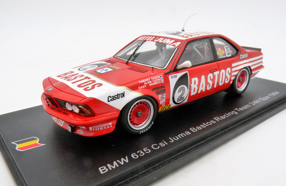 spark-SB656-1-Juma-Bastos-Racing-Team-BMW-635CSi-24h-Spa-1984-2-Thierry-Tassin-Alain-Cudini-Dany-Snobeck spark-SB656-1-Juma-Bastos-Racing-Team-BMW-635CSi-24h-Spa-1984-2-Thierry-Tassin-Alain-Cudini-Dany-Snobeck