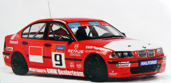 platz-nunuhobby-PN24007-2-BMW-320i-E36-Touringcar-Tom-Coronel-DTCC-2001-Winner-Super-Production