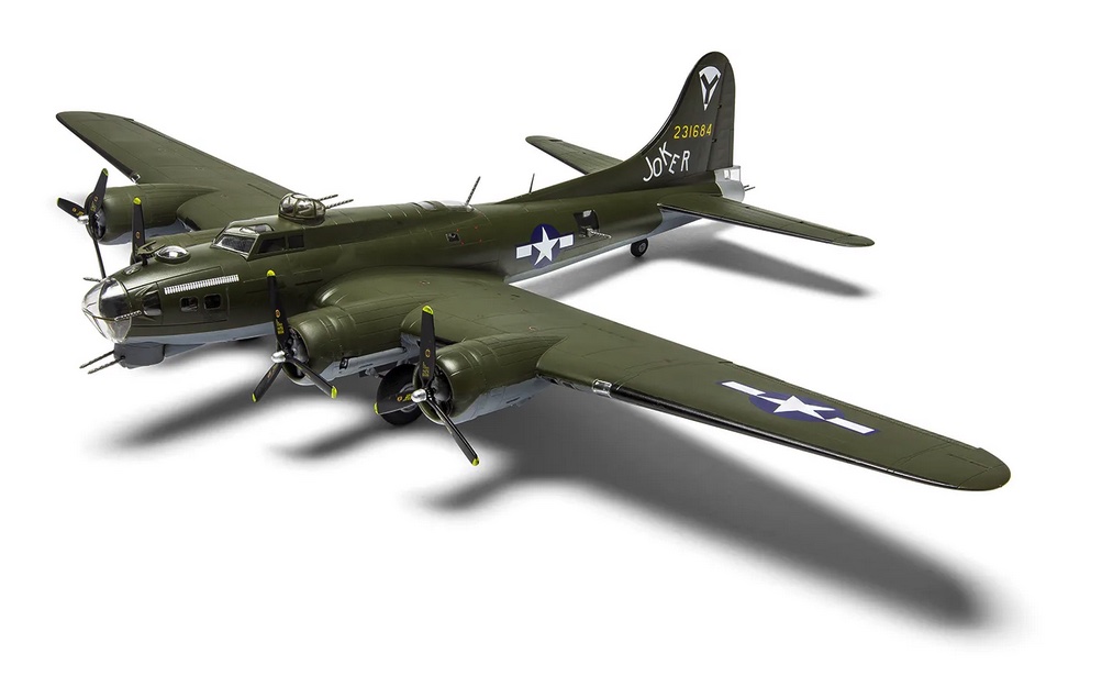airfix-A08018A-2-Boeing-B-17G-Fortress-MkIII-Fliegende-Festung-grün