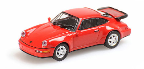 minichamps-870069100-Porsche-964-Turbo-rot-aircooled