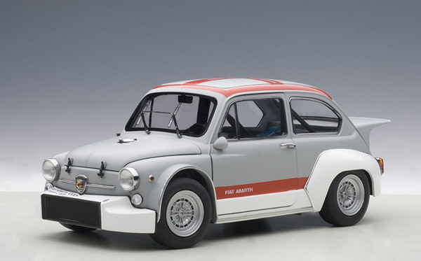 autoart-72641-1-Fiat-Abarth-1000-TCR-grau-rot-Radiale-Querstromkopf