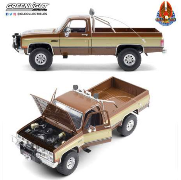 greenlight-13560-2-Fall-Guy-Stuntman-Assoc-Ein-Colt-für-alle-Fälle-Colt-Seavers-GMC-K-2500-Sierra-Grande-Pick-Up