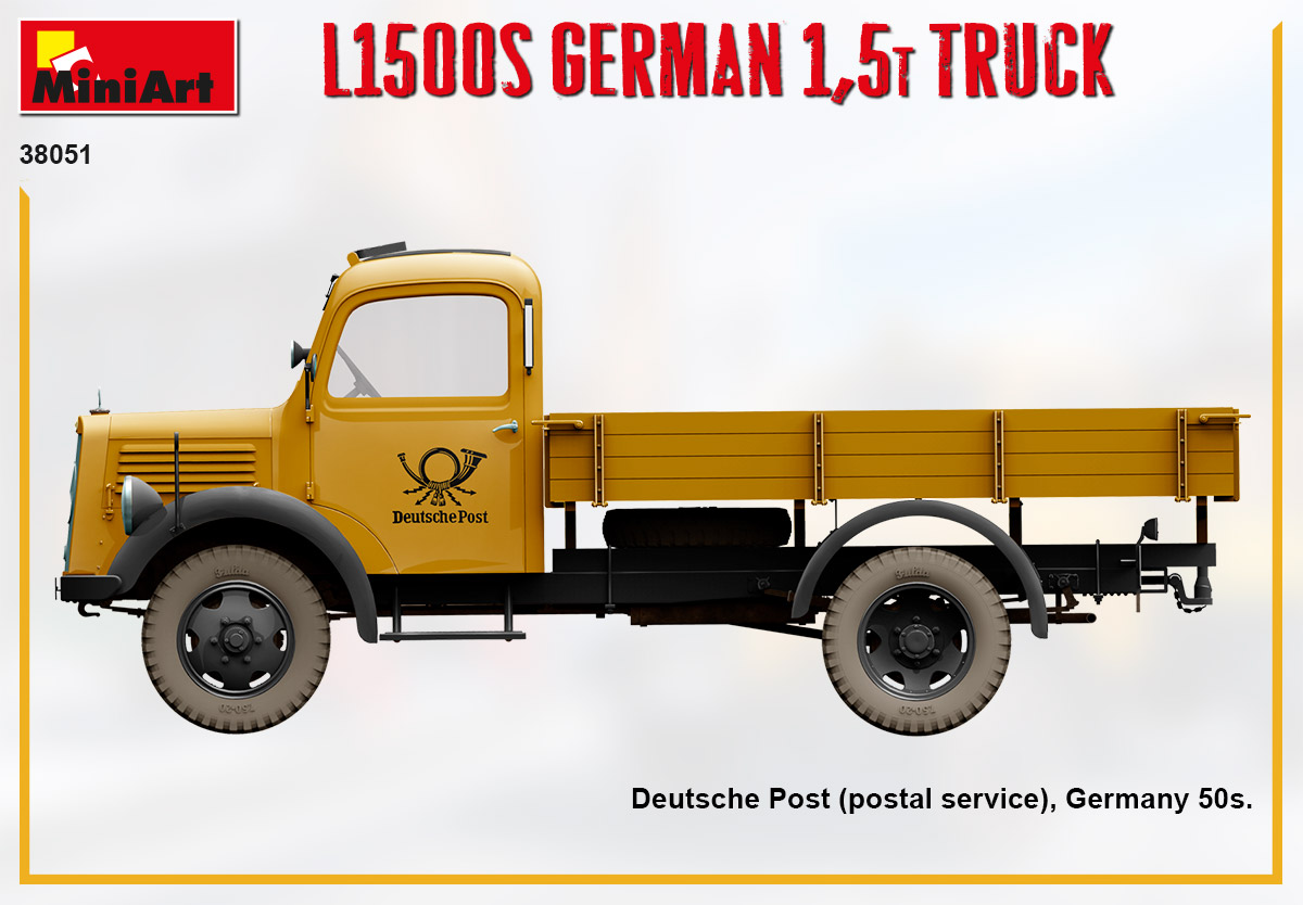 miniart-38051-4-Mercedes-Benz-L1500S-Deutscher-15-Tonnen-LKW