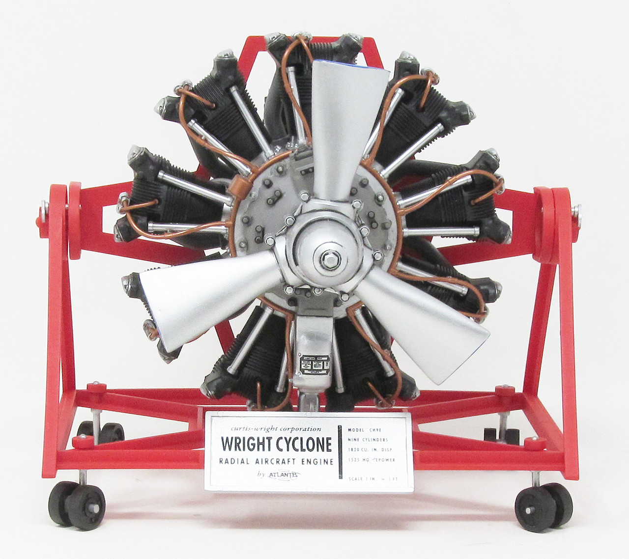atlantis-models-M6052-2-Wright-Cyclone-Radial-Engine-C9HE-9-Zylinder-Sternmotor-Flugmotor-Propellernabe atlantis-models-M6052-2-Wright-Cyclone-Radial-Engine-C9HE-9-Zylinder-Sternmotor-Flugmotor-Propellernabe