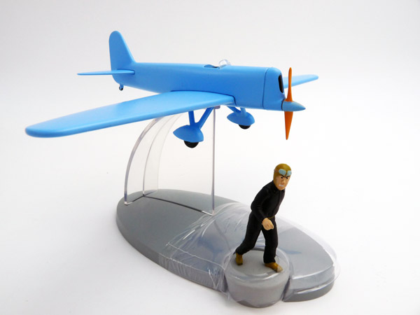 tintin-moulinsart-Howard-DGA3-Rennflugzeug-Werner-Tim-und-Struppi