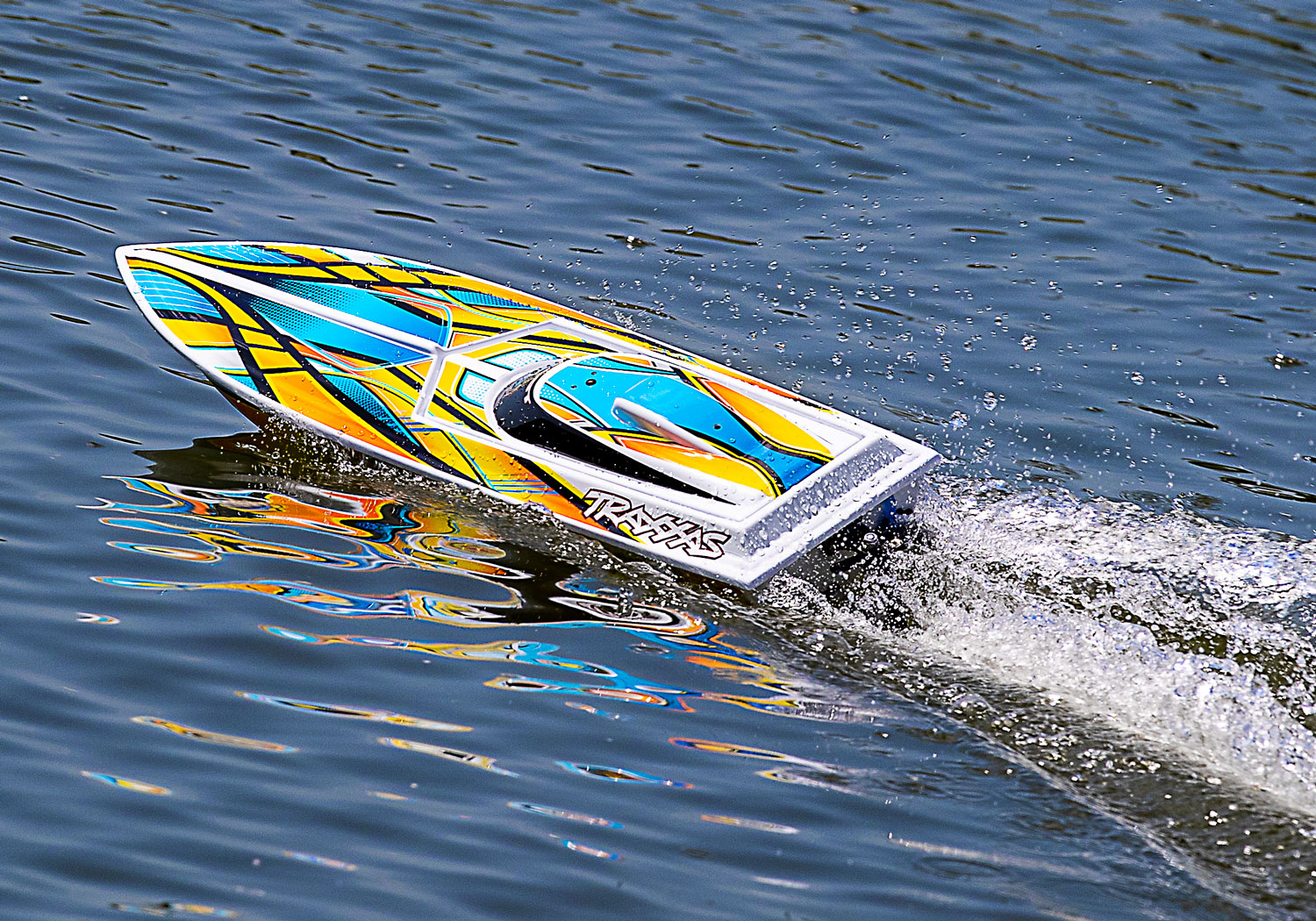 traxxas-38104-8-orange-2-Blast-ferngesteuertes-Rennboot