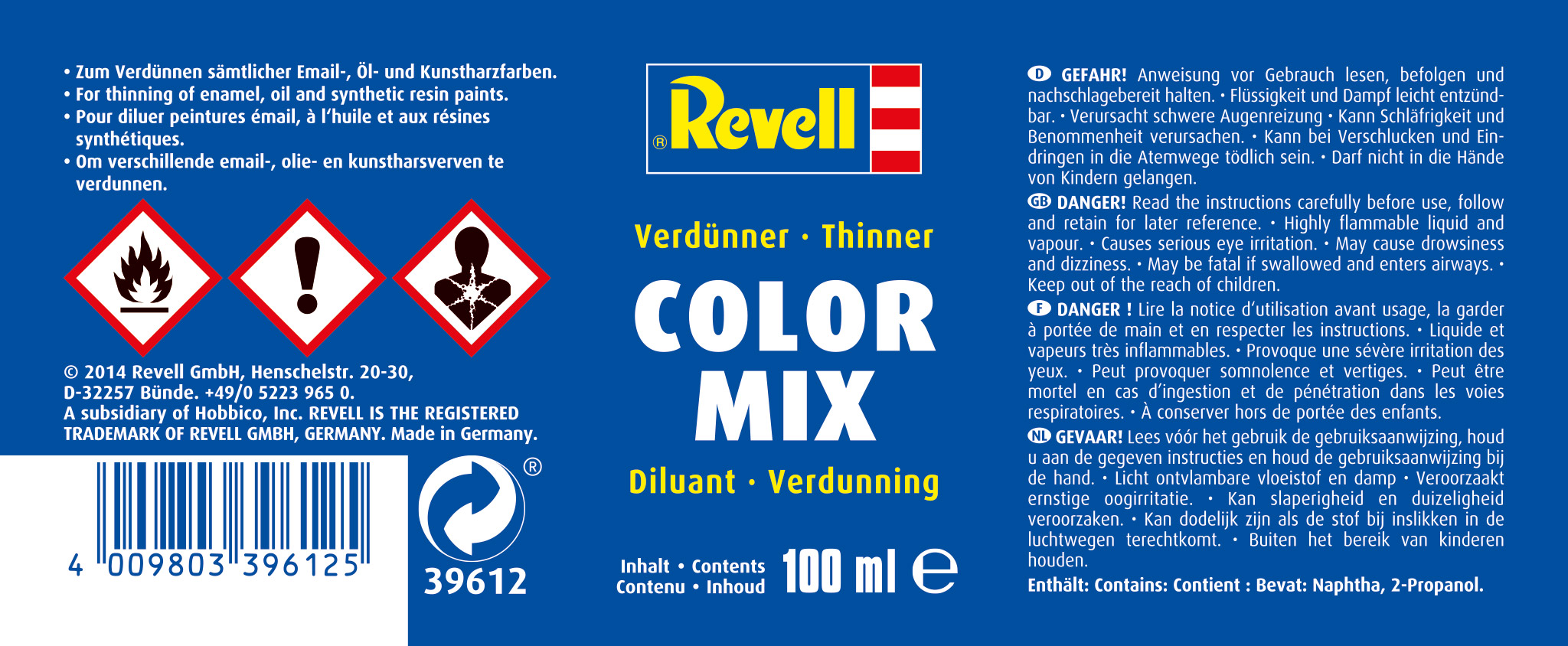 revell-39612-2-color-mix-verdünnung revell-39612-2-color-mix-verdünnung
