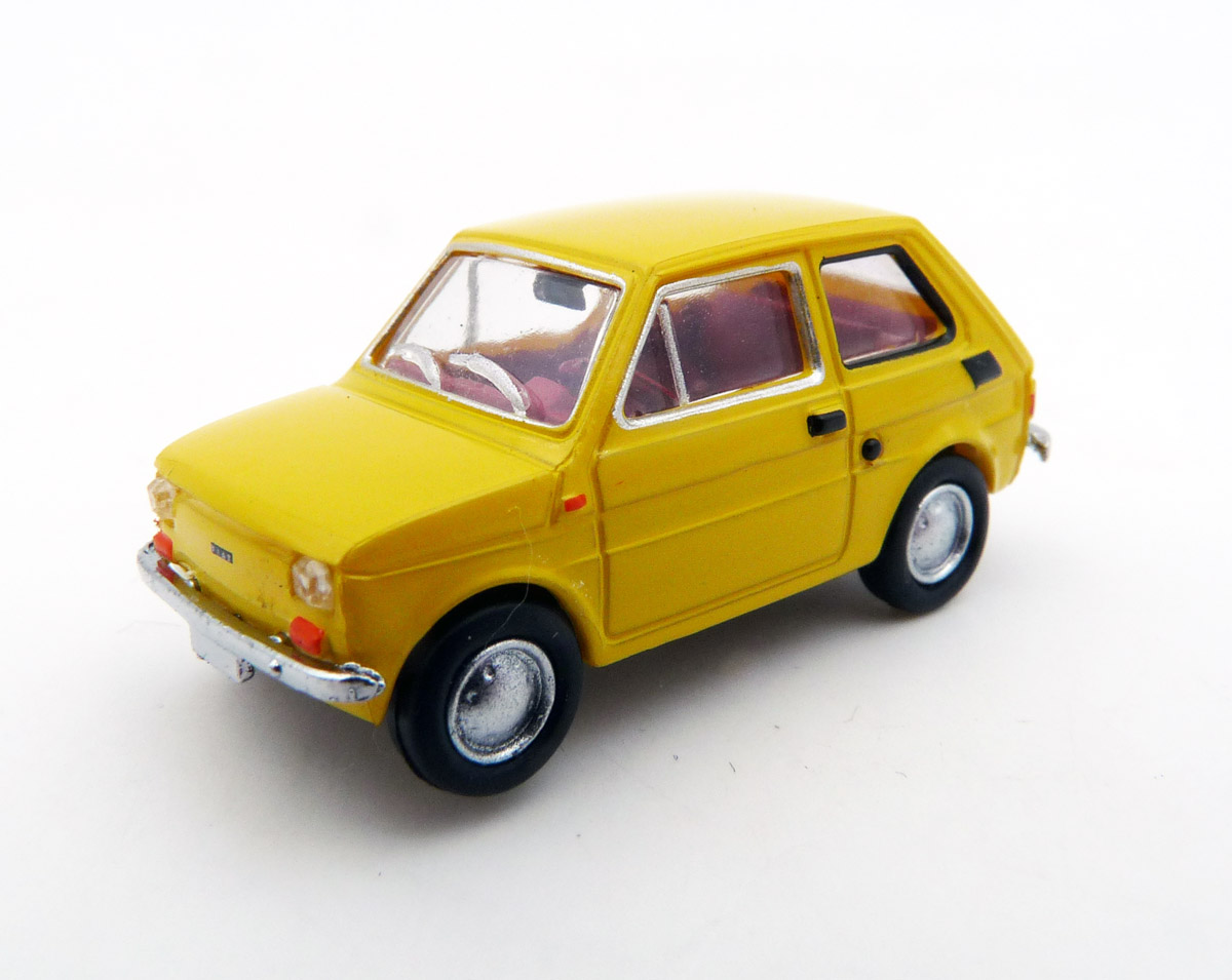 brekina-22371-Polski-Fiat-126-Maluch-Bambino-gelb