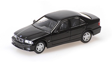 minichamps-870020300-BMW-M3-E36-viertürig-schwarz-1994