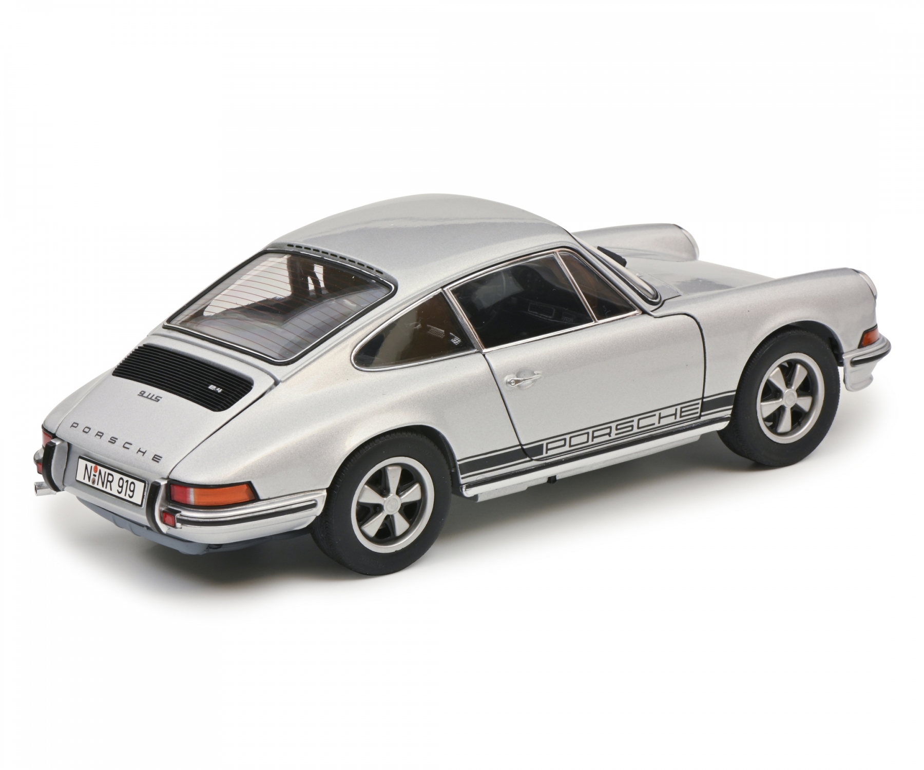 schuco-450047000-6-Porsche-911-S-Coupé-silber-Elfer-luftgekühlt-ursprünglich
