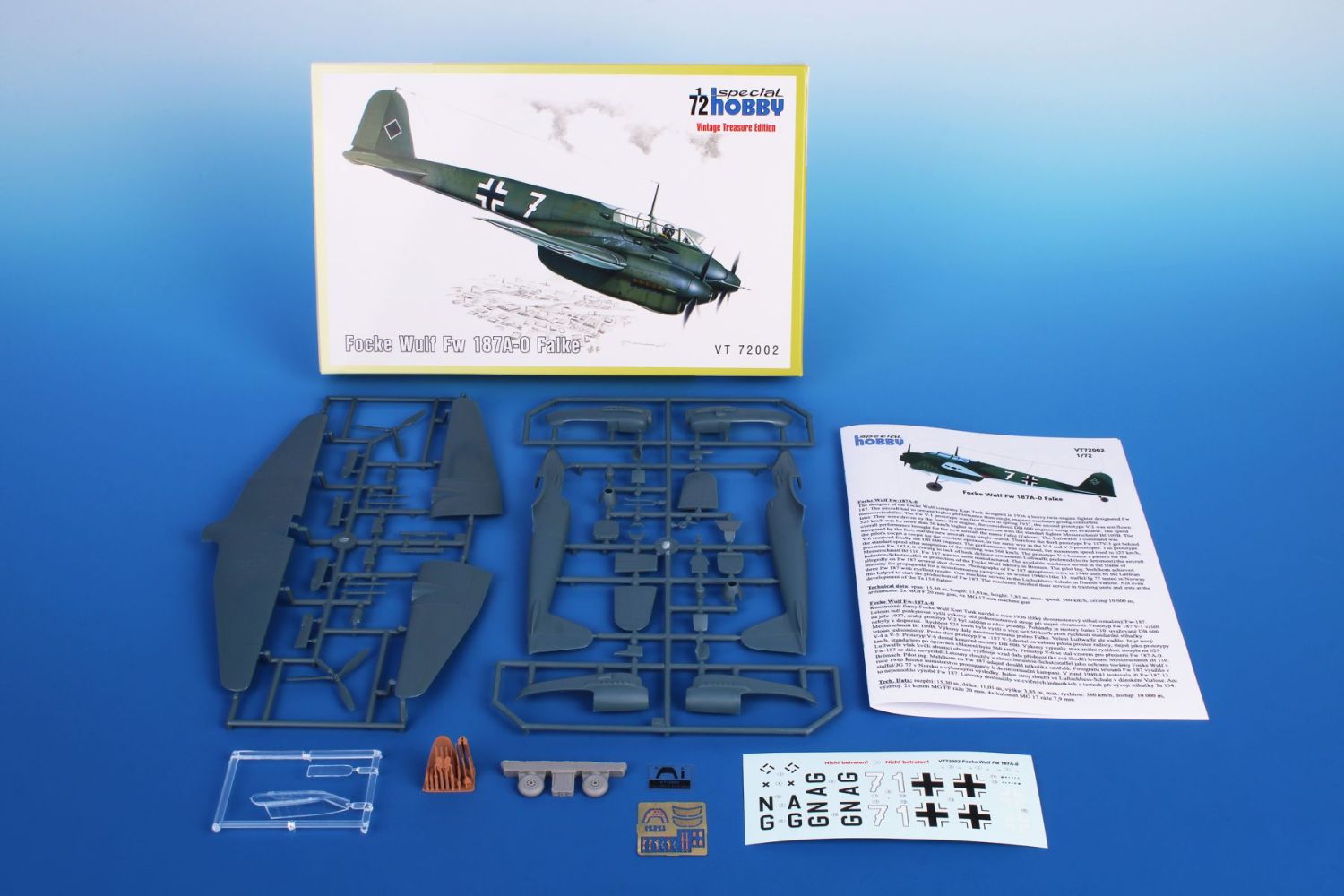 special-hobby-VT72002-2-Focke-Wulf-Fw-187A-0-Falke-Bausatzteile