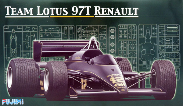 fujimi-091952-Team-Lotus-97T-Renault-1985-Elio-de-Angelis-Ayrton-Senna-da-Silva-FIA-Formula-1