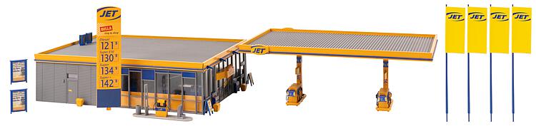 faller-130589-2-JET-Tankstelle-Zapfsäule-billger-Sprit faller-130589-2-JET-Tankstelle-Zapfsäule-billger-Sprit