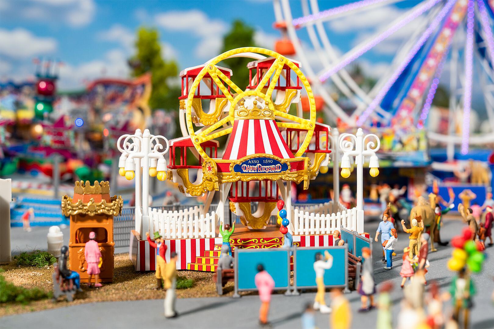 faller-140311-1-Nostalgie-Dampf-Riesenrad-Jahrmarkt