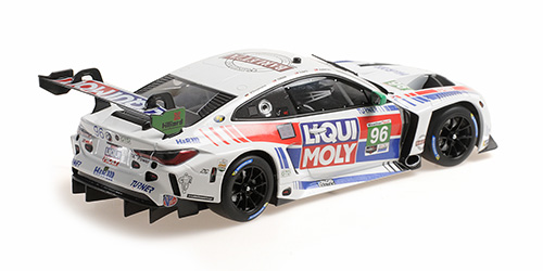 minichamps-155222096-2-BMW-M4-GT3-GTD-Turner-Motorsport-Liqui-Moly-IMSA-2022-96-Foley-Auberlen-Klingmann-Dinan-rear