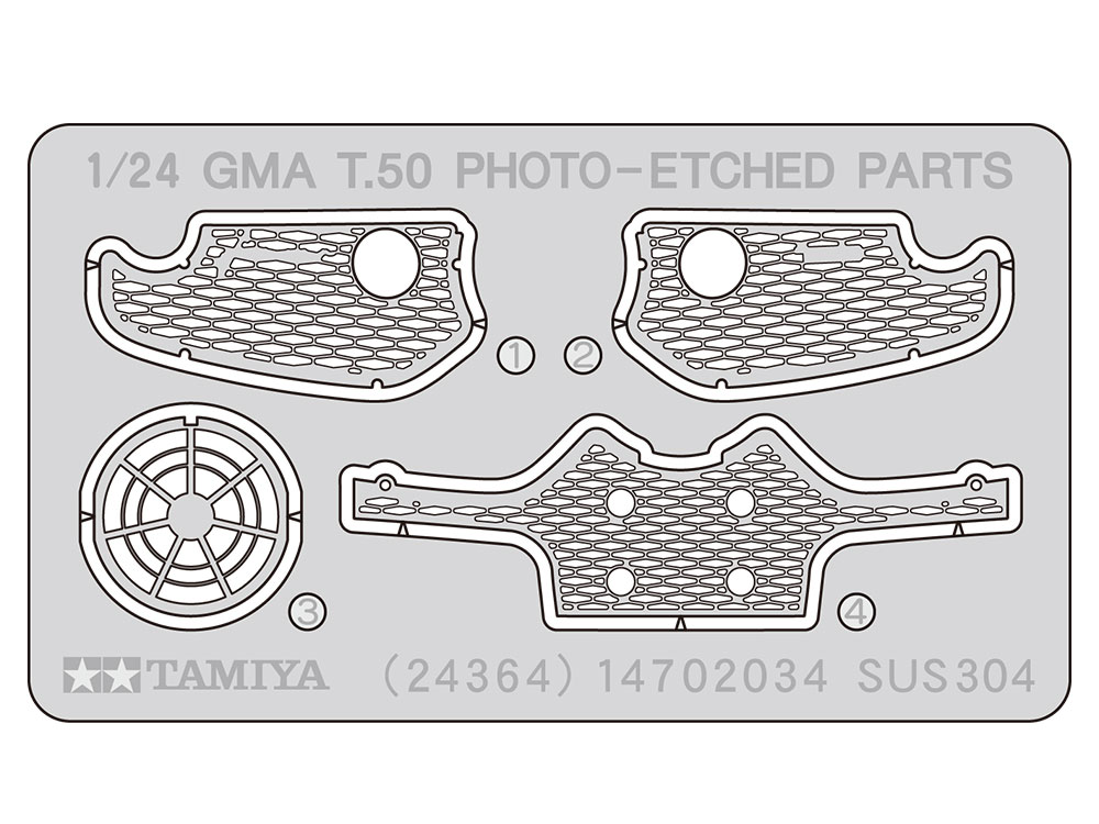 tamiya-24364-7-Gordon-Murray-Automotive-GMA-T50-Photoätzteile
