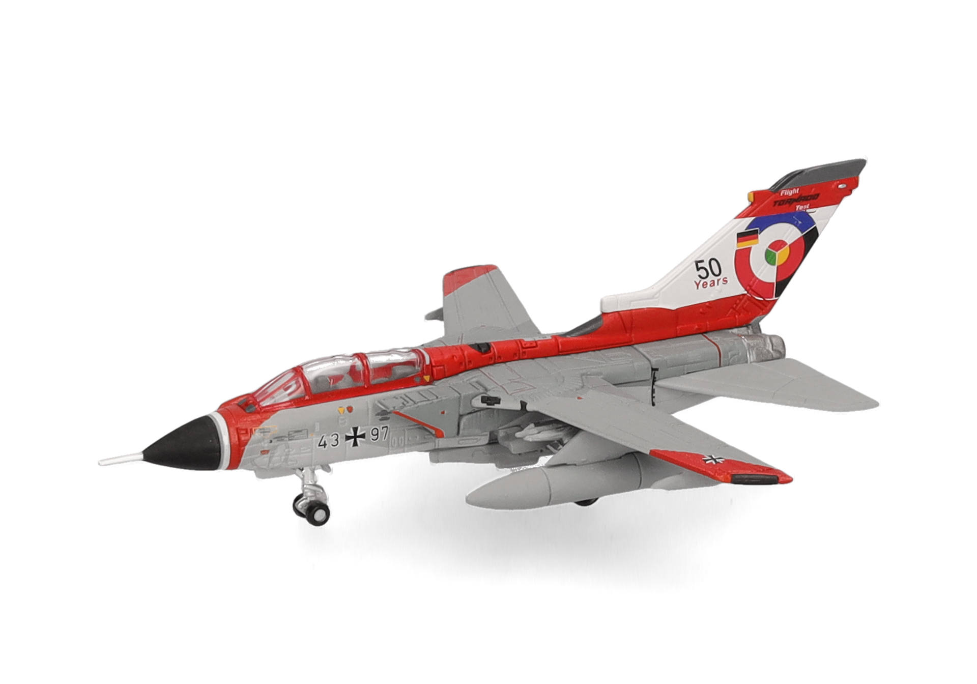 herpa-573573-1-Luftwaffe-Panavia-Tornado-IDS-WTD61-Manching-50-years-Jubliäumsmaschine-43-97