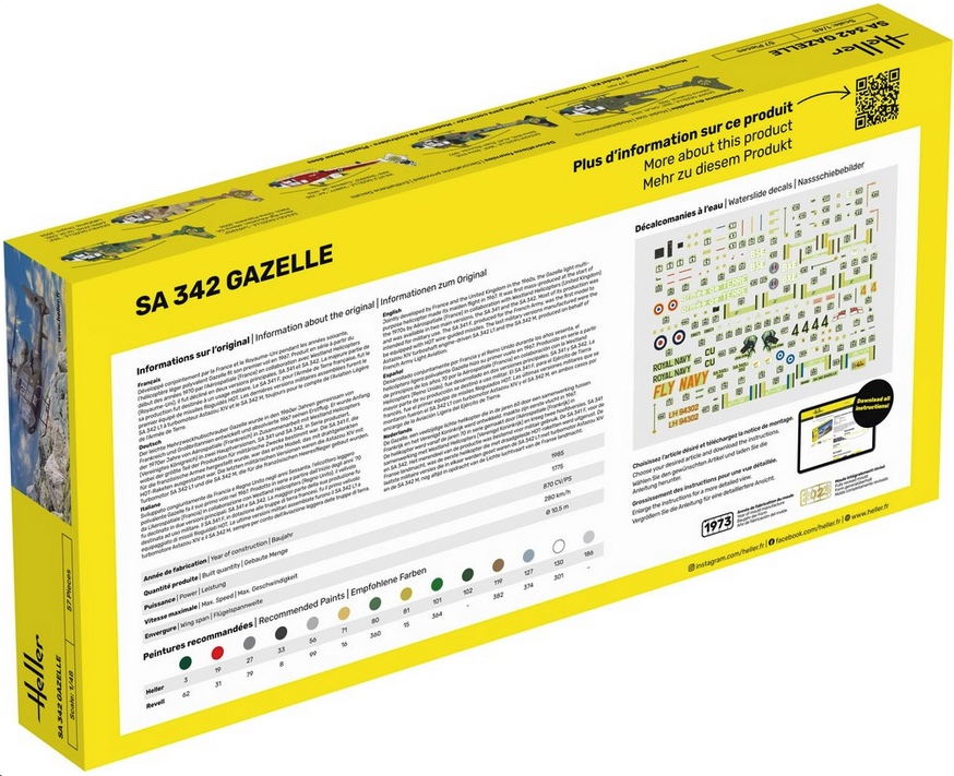 heller-80486-2-SA-342-Gazelle-Mehrzweckhubschrauber-Heli