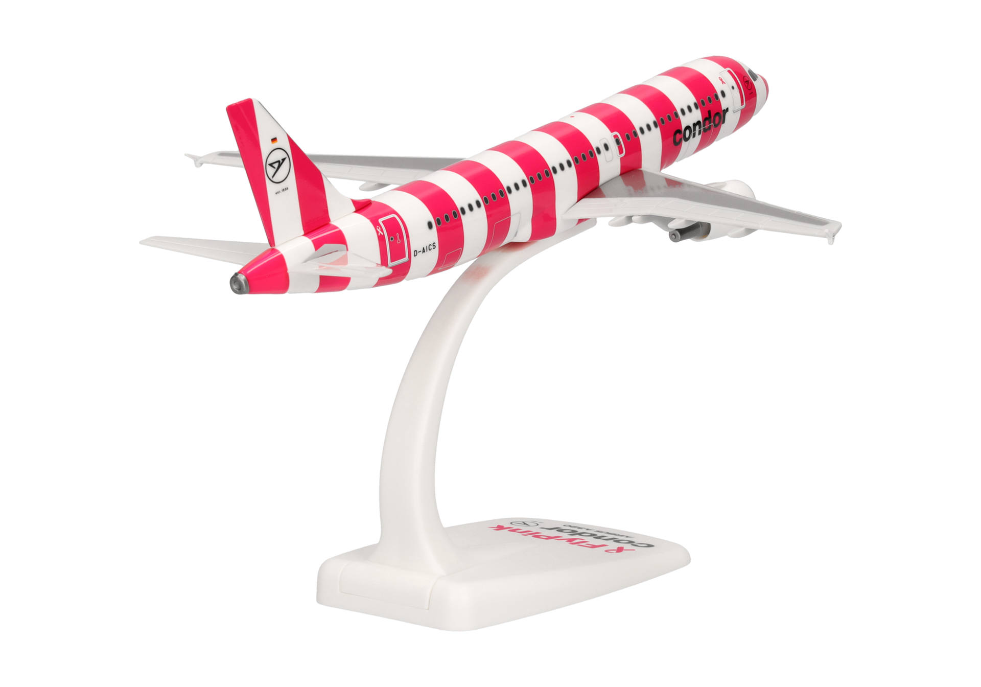 Herpa-614788-2-Airbus-A320-FlyPink-Plane-D-AICS-hinten