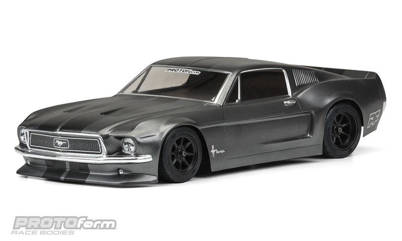 protoform-1558-40-1-Ford-Mustang-1968-Ponycar-Karosseriesatz-für-190mm-breite-Tourenwagenchassis