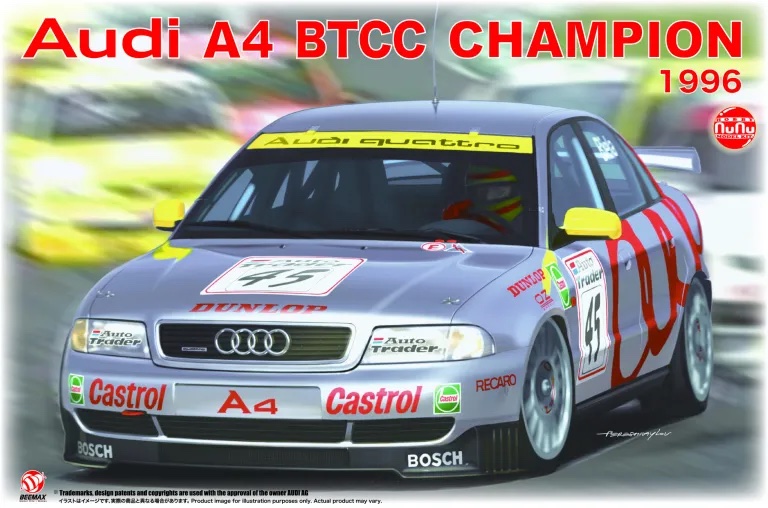 nunu-PN24035-1-Audi-A4-BTCC-Champion-1996-Frank-Biela-John-Bintcliffe-Class-II-Touring-Cars