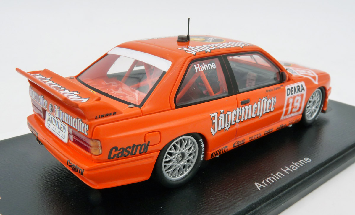 spark-SG604-2-BMW-M3-E30-DTM-1992-Jägermeister-Team-Linder-Armin-Hahne-S14-Sportevo-BBS