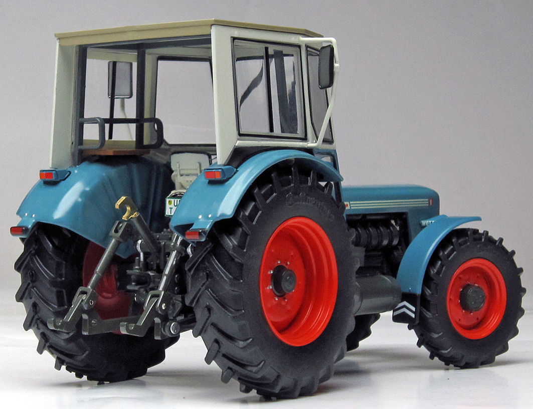 weisetoys-1060-2-Eicher-Wotan-II-3014-mit-Verdeck-blau-Traktor-Landwirtschaft