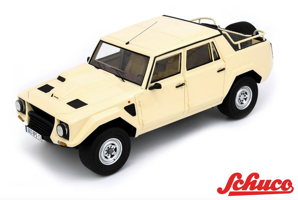 Schuco-450066800-Lamborghini-LM002-sand-beige-Saudi-Arabian-Army-Vehicle-Modellauto