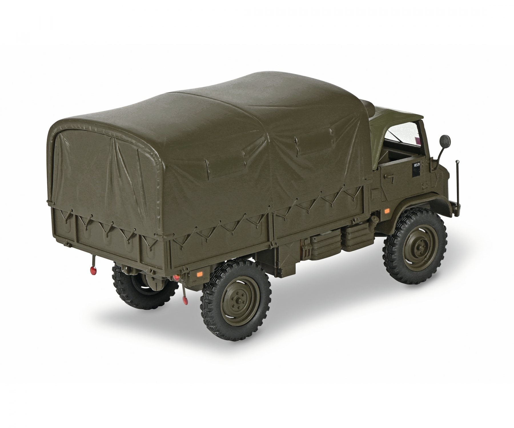 schuco-450912700-4-Mercedes-Benz-Unimog-404-S-Pritsche-Plane-Bundeswehr-BW-oliv-Benziner