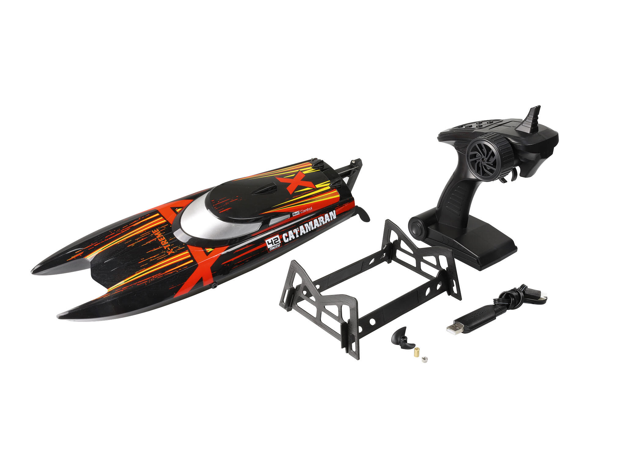 revell-24140-2-Speedboot-Katamaran-X-Treme-RC-Set-Ständer revell-24140-2-Speedboot-Katamaran-X-Treme-RC-Set-Ständer