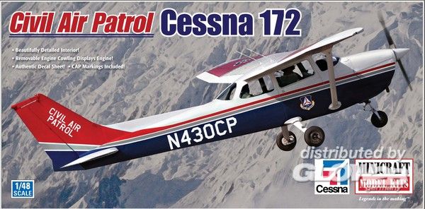 minicraft-11651-Cessna-172-Hochdecker