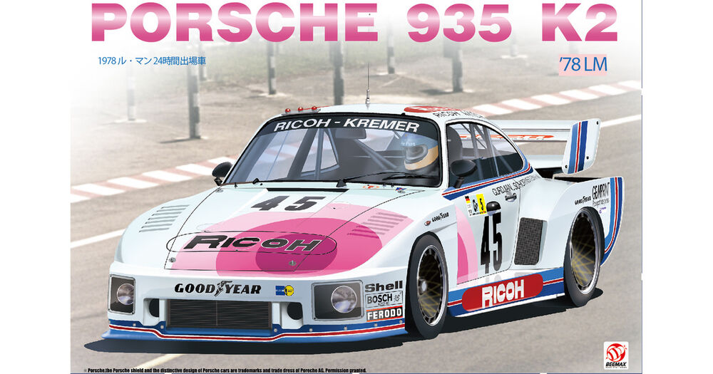 beemax-BX24025-Porsche-935-K2-Ricoh-Watches-Kremer-Racing-24h-Le-Mans-1978-Winter-Schornstein-Gurdjian beemax-BX24025-Porsche-935-K2-Ricoh-Watches-Kremer-Racing-24h-Le-Mans-1978-Winter-Schornstein-Gurdjian