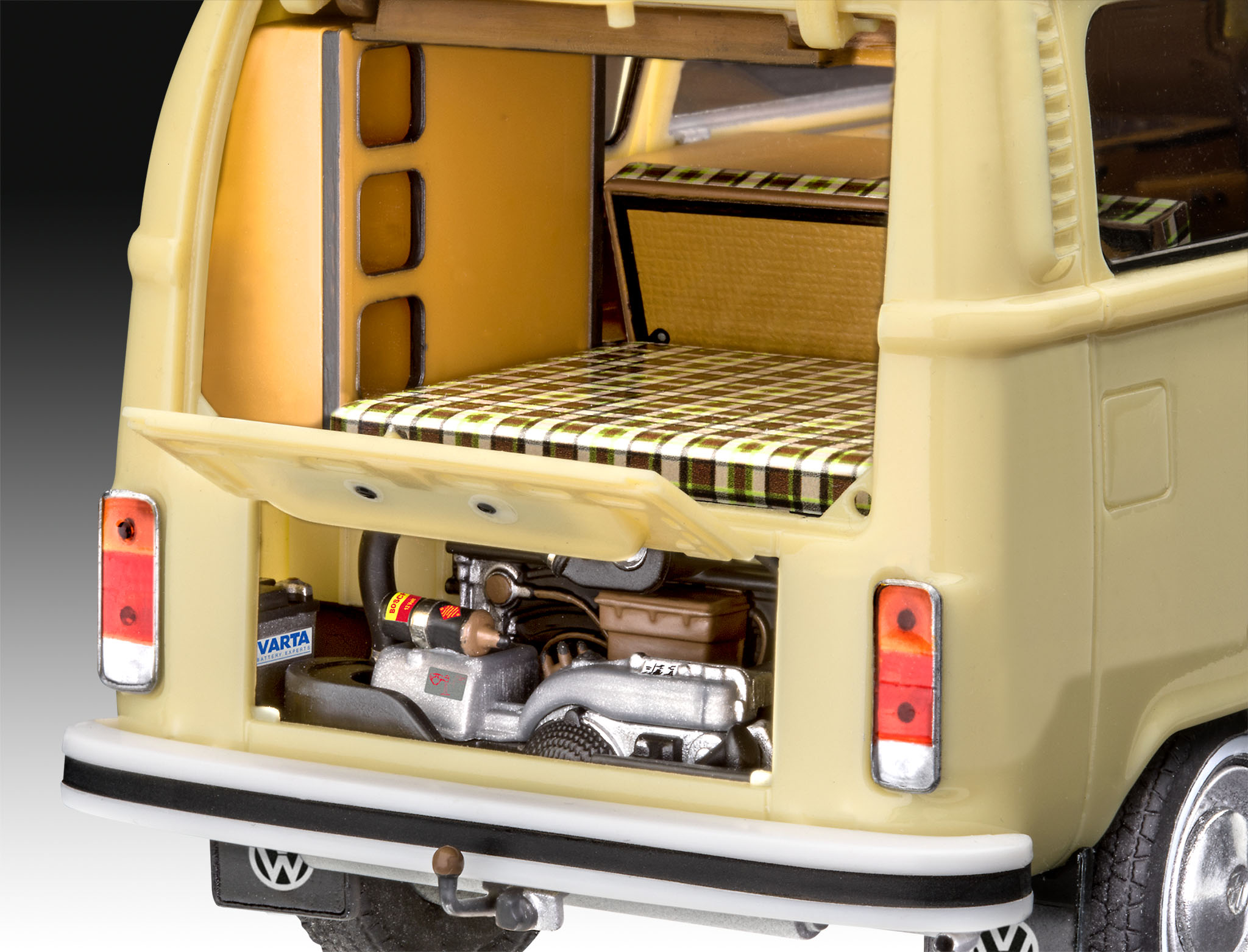 revell-07676-3-Volkswagen-VW-T2b-Westfalia-Camper-easy-click-Steckbausatz-für-Modellbau-Einsteigerinnen-Geschenkset