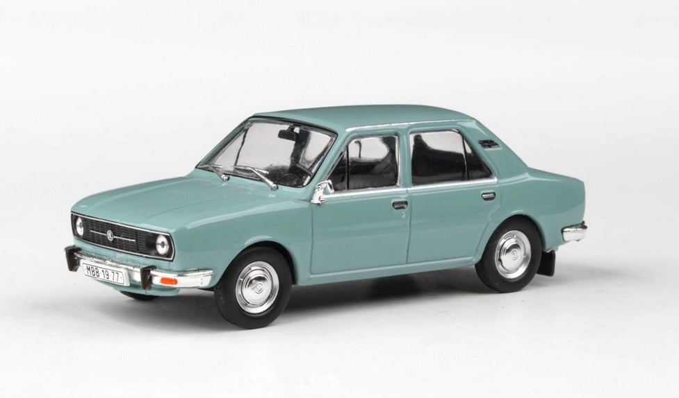 abrex-143ABS-723MG-1-Skoda-105L-1977-graublau-Sedomodrá-Sozialismus-PKW-Limousine