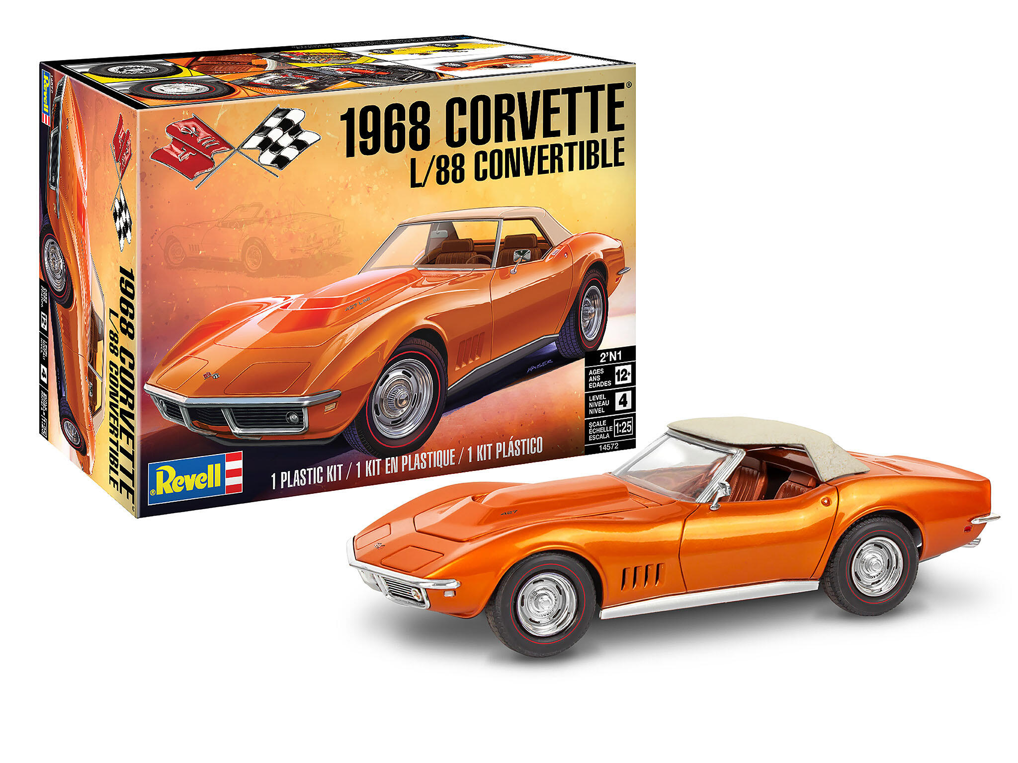 revell-14572-1-1968-Chevrolet-Corvette-L88-Convertible-Cabrio-Modellauto-Bausatz revell-14572-1-1968-Chevrolet-Corvette-L88-Convertible-Cabrio-Modellauto-Bausatz