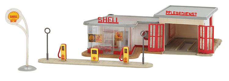 faller-190217-1-Shell-Tankstelle-1950er-Jahre