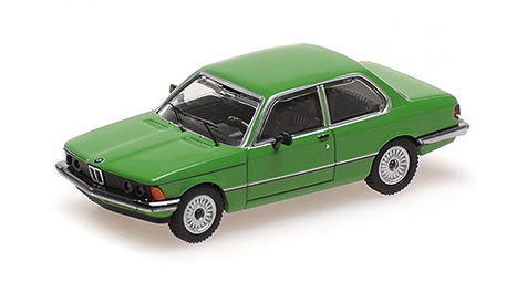 minichamps-870020002-BMW-323i-E21-1975-grün-Sechszylinder