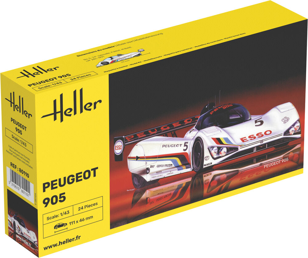heller-80110-1-Peugeot-905-Gruppe-C-Sportwagen-Weltmeisterschaft