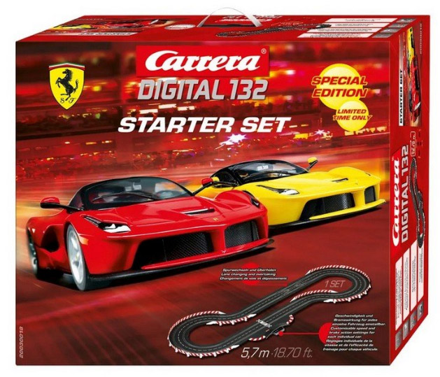 carrera-20030018-1-Digital-132-Starter-Set-mit-zwei-LaFerrari-analog-Pro-X-digitalisieren-Grundpackung