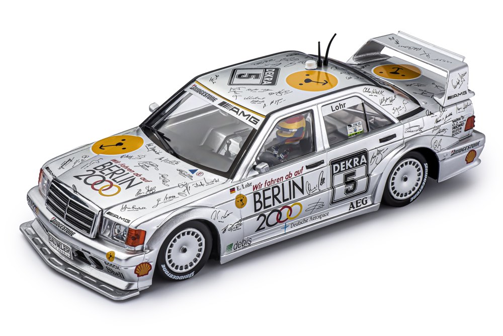 slotit-CA44c-1-Mercedes-Benz-190E-Evo-II-Berlin-2000-Ellen-Lohr-DTM-Hockenheim-1992-Siegerin-Podest