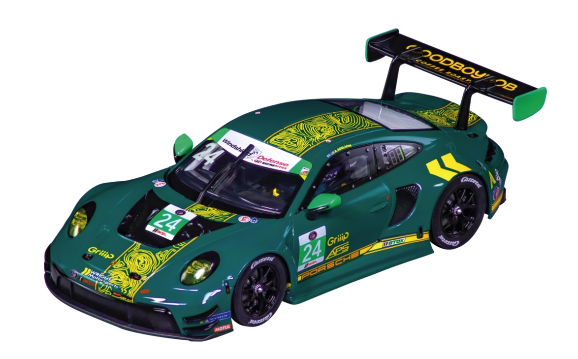 Carrera-20024008-Porsche-911-GT3-R-Wright-Motorsport-24-Digital-grün-Einzelauto