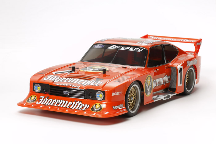 tamiya-300057873-RC-Sondermodell-Ford-Zakspeed-Turbo-Capri-Gruppe-5-Jägermeister-Klaus-Ludwig-Supercapri
